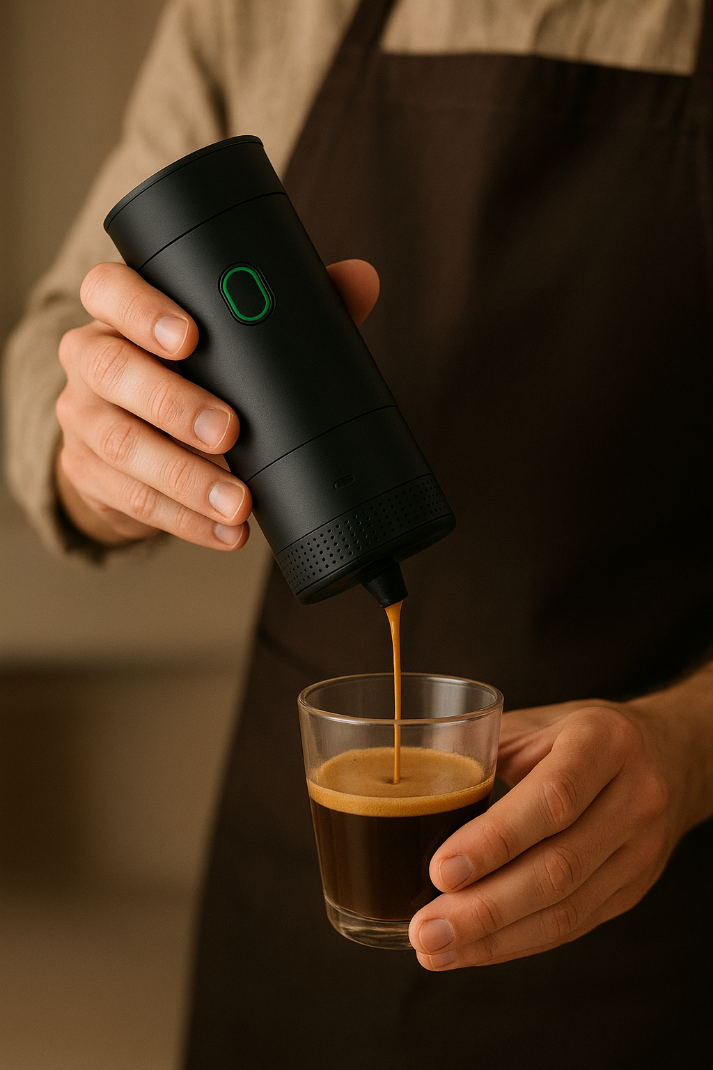 Oroma Barista – Cafetera Espresso Portátil 3 en 1.